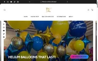 Delloons LLC website