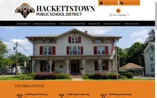 Hackettstown Health Food website
