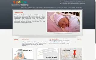 Hackettstown Pediatrics, LLC website