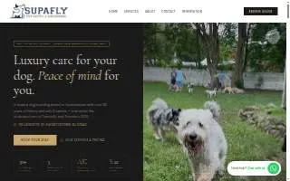 Supafly Kennels website