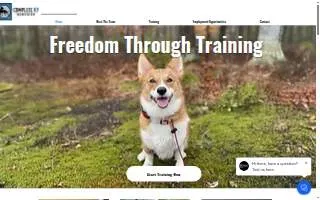 Complete K9 Services of Haddonfield website
