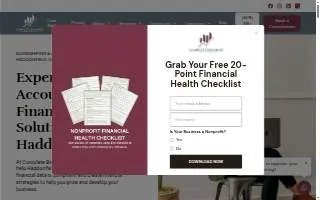 Haddonfield Accounting website