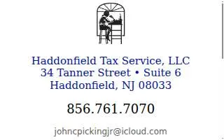 Haddonfield Tax Service website