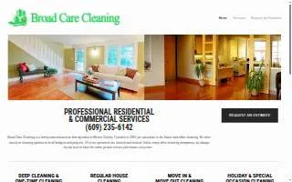 Broad Care Cleaning LLC website
