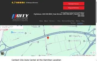 City Auto Center II website