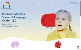 ConnectPathways Speech & Language Center, LLC of Hamilton website