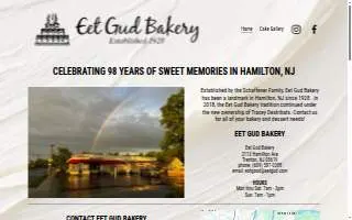 Eet Gud Bakery website