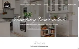 Flansburg Construction, LLC website