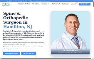 Hess Spine and Orthopedics – Hamilton
