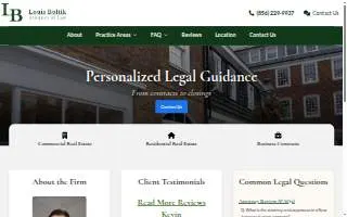 Louis W. Boltik Attorney At Law website