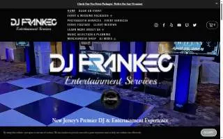 DJ FrankEC Entertainment Services of Harrison website