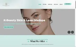 Stunning Med Spa of Harrison website