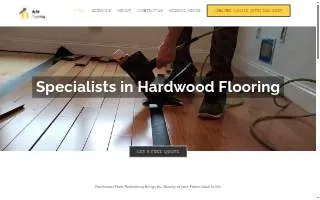 Wix Flooring - Hardwood Floor Refinishing & Installations of Harrison website