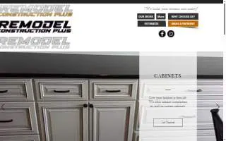 Remodel Construction Plus website