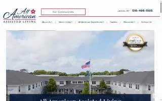 All American Assisted Living at Hillsborough website