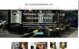 Eye Care Studio website