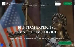 Law Offices of Peter Cipparulo, III, LLC website