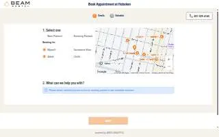 Beam Dental Hoboken website
