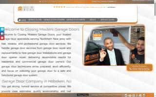 Closing Masters Garage Doors of Hoboken