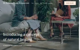 Dr. Rebecca Chang Acupuncture and Fertility website