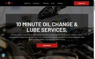 Flash Lube LLC of Hoboken website