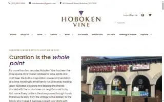 Hoboken Vine website