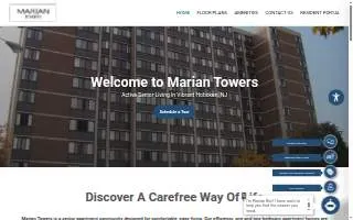 Marian Towers website