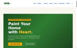 Big Heart Painting website