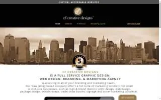 CF Creative Designs of Hopatcong website