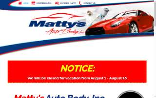 Matty's Auto Body