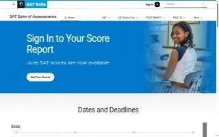 SAT-ACT Prep website