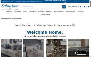 Suburban Furniture website