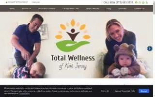 Total Wellness of NJ website