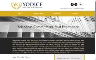 Yodice Law Group website