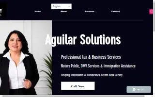 Aguilar Solutions website