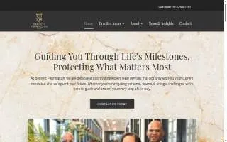 Bennett Pennington LLC website