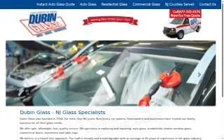 Dubin Glass website