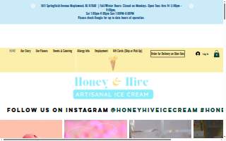 Honey & Hive Artisanal Ice Cream