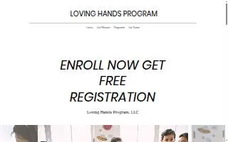 Loving Hands Program website