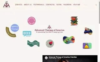 Advanced Therapy of America website