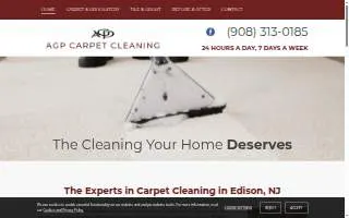 AGP Carpet Cleaning of Iselin website
