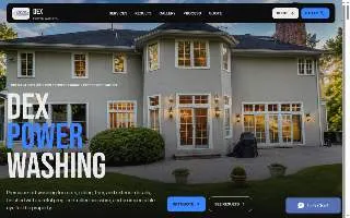 Dex Power Washing And Roof Cleaning of Iselin website