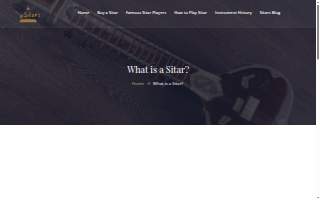 Sitar Company website