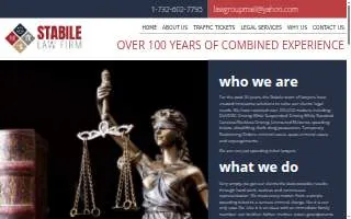 Stabile Law Firm of Iselin website