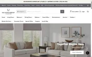 U&U Home Budget Furniture of Iselin website