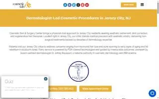 Cosmetic Skin & Surgery Center, Jersey City website