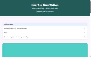 Heart in Mind Tattoo