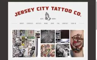 Jersey City Tattoo website
