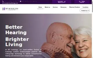 NTI Audiology website