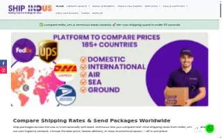 Shipindus website